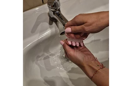 Kartáčky na nechty 50 kusov – odstránenie prachu po pilovaní