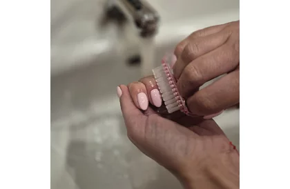 Kartáčky na nechty 50 kusov – odstránenie prachu po pilovaní