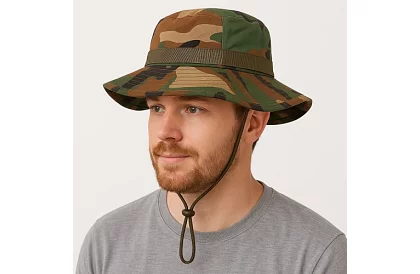 Maskáčový klobouk – CAMO - L