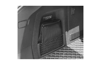 Organizér do kufru na zadnej strane autosedačiek