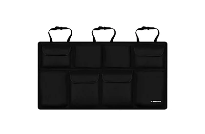 Organizér do kufru na zadnej strane autosedačiek