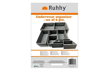 Organizér do zásuviek - sada 6 kusov