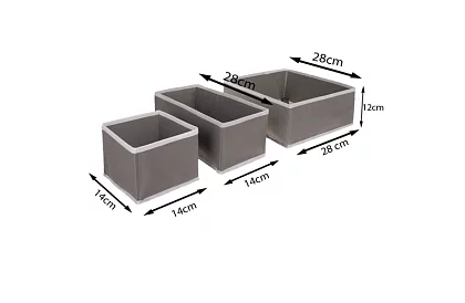 Organizér do zásuviek - sada 6 kusov