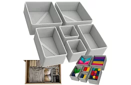 Organizér do zásuviek - sada 6 kusov