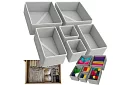 Organizér do zásuviek - sada 6 kusov