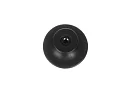 Nábytkové úchytky – knopky čierne - 10 kusov
