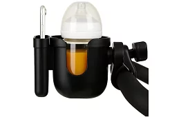 Držiak na nápoje a telefón na rúčku kočíka