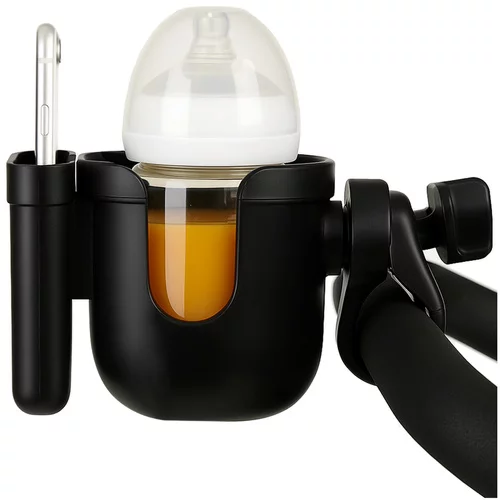 Držiak na nápoje a telefón na rúčku kočíka