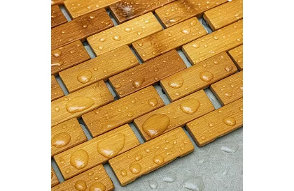 Bambusová kúpeľňová predložka – 80×50 cm