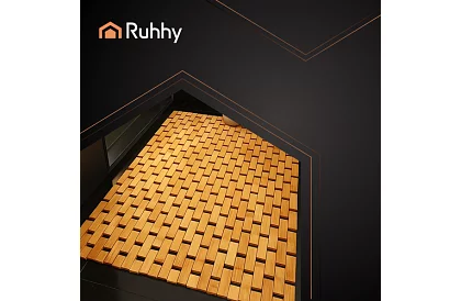 Bambusová kúpeľňová predložka – 80×50 cm