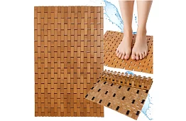 Bambusová kúpeľňová predložka – 80×50 cm