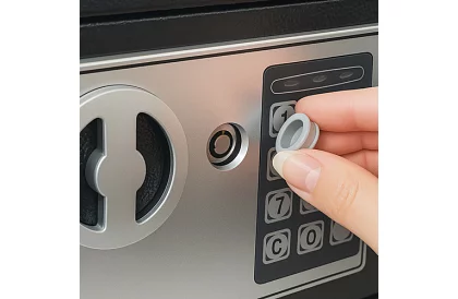 Kombinovaný trezor s kódovým zámkom a kľúčom