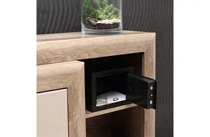 Kombinovaný trezor s kódovým zámkom a kľúčom