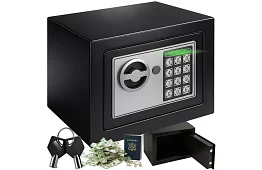 Kombinovaný trezor s kódovým zámkom a kľúčom