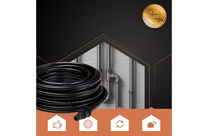 Vysokotlaková hadica na čistenie potrubí a povrchov – 15 metrov