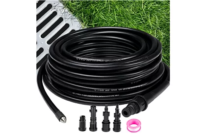 Vysokotlaková hadica na čistenie potrubí a povrchov – 15 metrov