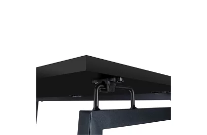 Skladací čierny stôl – 80 x 75 x 40 cm