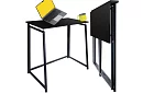 Skladací čierny stôl – 80 x 75 x 40 cm