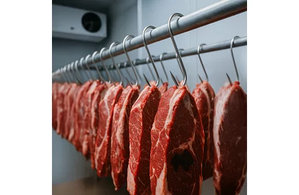 Nerezové háky na mäso - 15 kusov