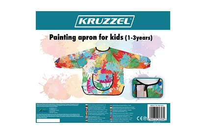 Detská maliarska zástera pre deti 1–3 rokov