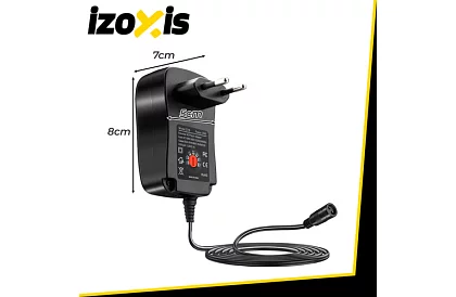 Univerzálny napájací zdroj – nabíjačka 3–12 V so 6 konektormi