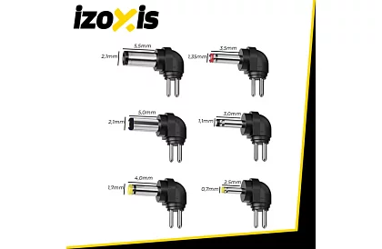 Univerzálny napájací zdroj – nabíjačka 3–12 V so 6 konektormi