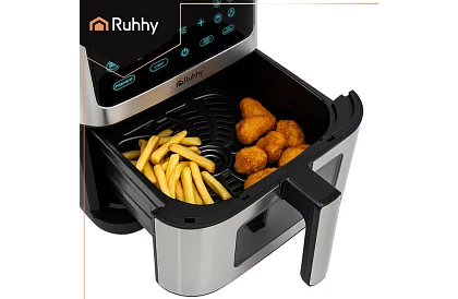 Horkovzdušná nepřilnavá fritéza – obsah 8 litrov