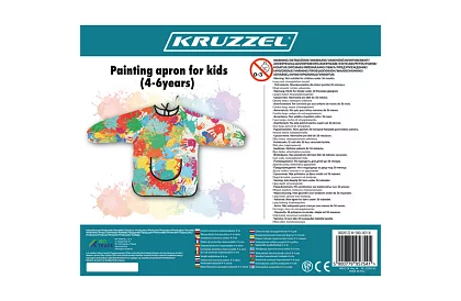 Detská maliarska zástera pre deti 4–6 rokov