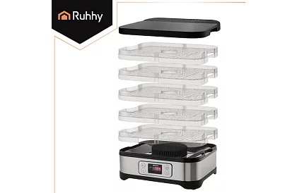 Sušička húb a ovocia 10 litrov – 5 poschodí + príslušenstvo