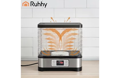 Sušička húb a ovocia 10 litrov – 5 poschodí + príslušenstvo