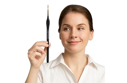 Umelecké štetce na maľovanie – 5 kusov + stojanček