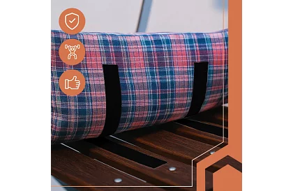 Samolepiaci suchý zips 2,5 x 500 cm – čierny