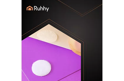 Samolepiaci suchý zips – kolieska 18 mm, 500 kusov, biely