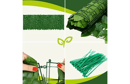 Umelý živý plot 50 x 500 cm – brečtan