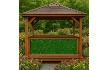 Umelý živý plot 50 x 500 cm – brečtan