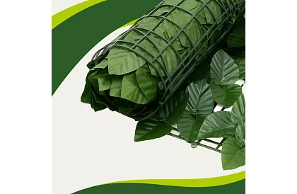 Umelý živý plot 50 x 500 cm – brečtan