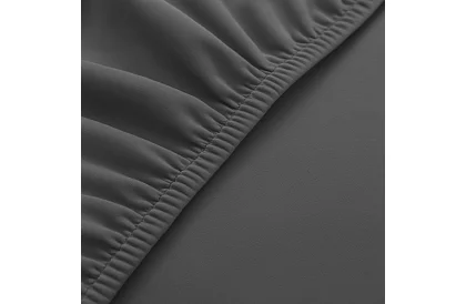 Univerzálne poťahy na stoličky – 6 kusov – Tmavo šedá