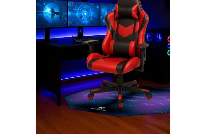 Ochranná herná podložka DUNMOON pod stoličku – Hexagon