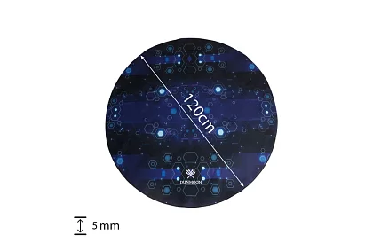 Ochranná herná podložka DUNMOON pod stoličku – Kolo