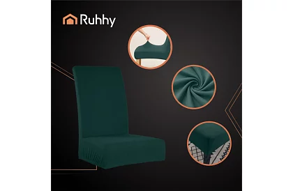 Univerzálne poťahy na stoličky – 6 kusov – Zelená