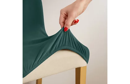 Univerzálne poťahy na stoličky – 6 kusov – Zelená