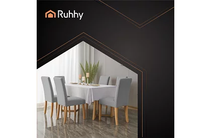 Univerzálne poťahy na stoličky – 6 kusov – Šedá