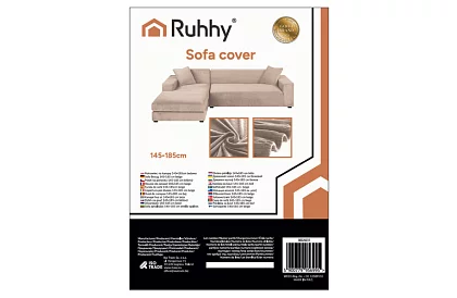 Napínací poťah na sedačku 145–185 cm – Béžový zamat