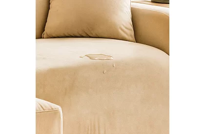 Napínací poťah na sedačku 145–185 cm – Béžový zamat