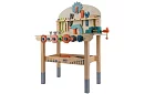 Detská dielňa – stôl s dreveným náradím 3 v 1