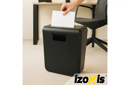 Skartovací stroj 6 listov A4 - 10 litrov