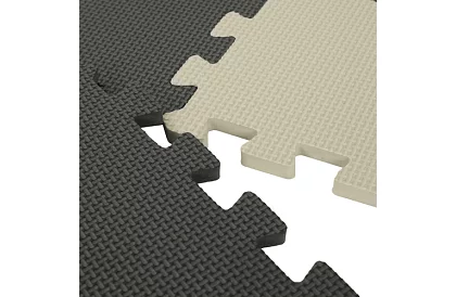 Pěnová puzzle skládací podložka - 106 × 106 cm