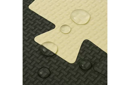 Pěnová puzzle skládací podložka - 106 × 106 cm