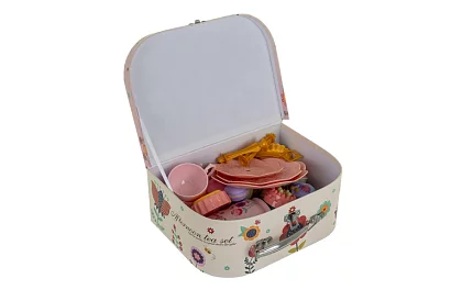 Detská čajová súprava v kufríku