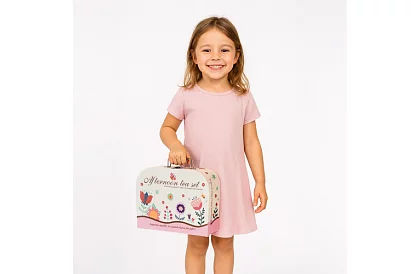 Detská čajová súprava v kufríku